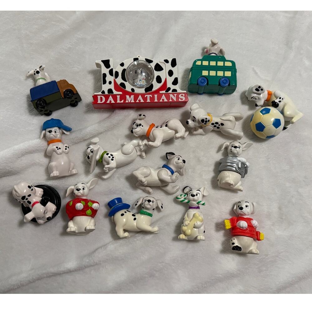 VINTAGE 1996 Disney’s 101 Dalmatians McDonald’s Toy Bundle